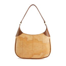 Women's Underarm Bag 1A Classe ALVIERO MARTINI 3D Geo in Geo Classic and Chestnut - LB04