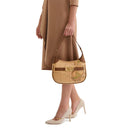 Women's Underarm Bag 1A Classe ALVIERO MARTINI 3D Geo in Geo Classic and Chestnut - LB04