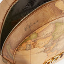 Women's Backpack 1A Classe ALVIERO MARTINI 3D Geo in Geo Classic and Chestnut - LB06