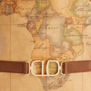 Women's Backpack 1A Classe ALVIERO MARTINI 3D Geo in Geo Classic and Chestnut - LB06