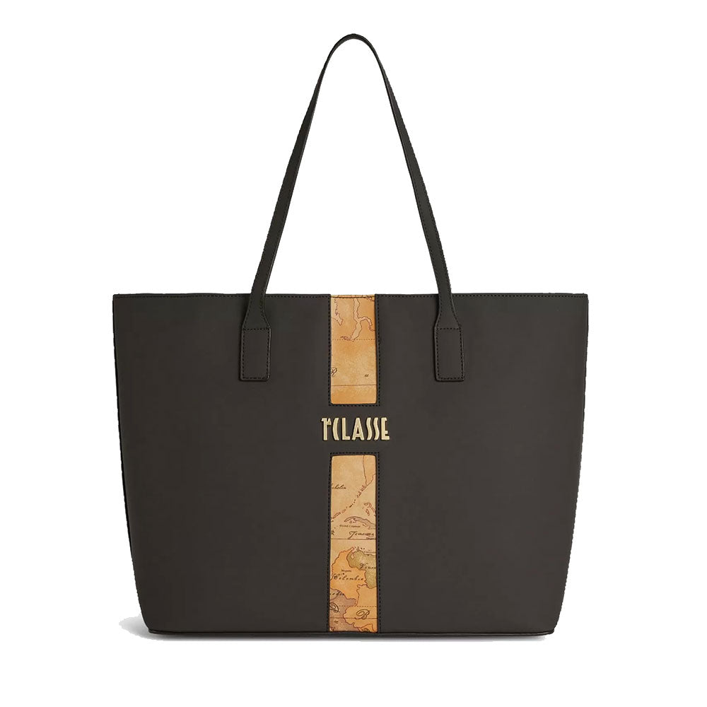 Shopping Bag 1A Classe Alviero Martini linea Journey Geo Ebano LB37