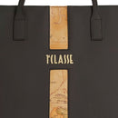 Shopping Bag 1A Classe Alviero Martini linea Journey Geo Ebano LB37