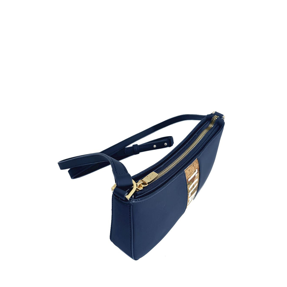 Damen Umhängetasche 1A Classe Alviero Martini Journey Line Geo Marineblau LB40