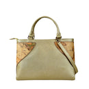 Handtasche 1A Classe Alviero Martini Flying City Linie Hellgold LB43