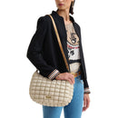 Borsa Mezzaluna a Tracolla 1A Classe Alviero Martini linea Turtle Beach Avorio LB73