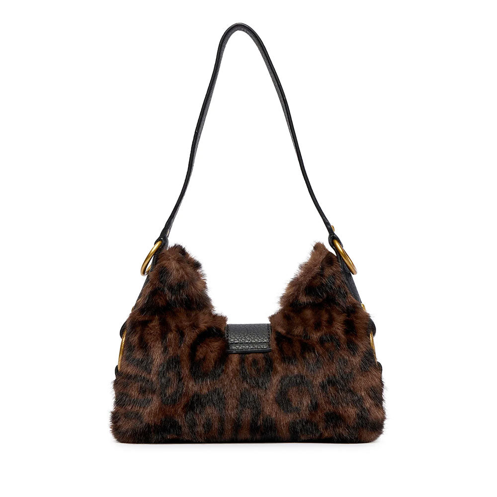 Borsa Donna Hobo a Spalla GUESS Linea Camden Colore Leopard