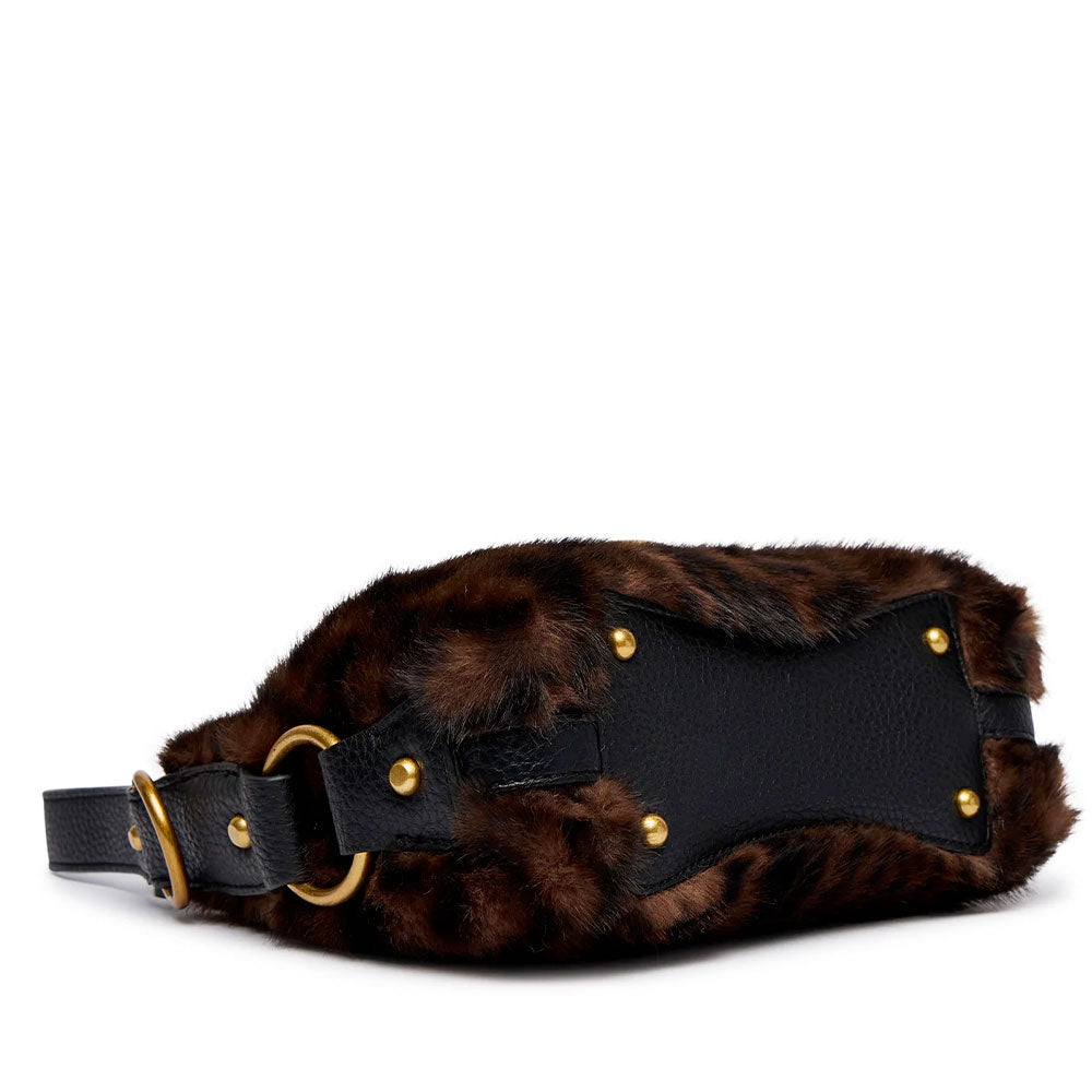 Borsa Donna Hobo a Spalla GUESS Linea Camden Colore Leopard