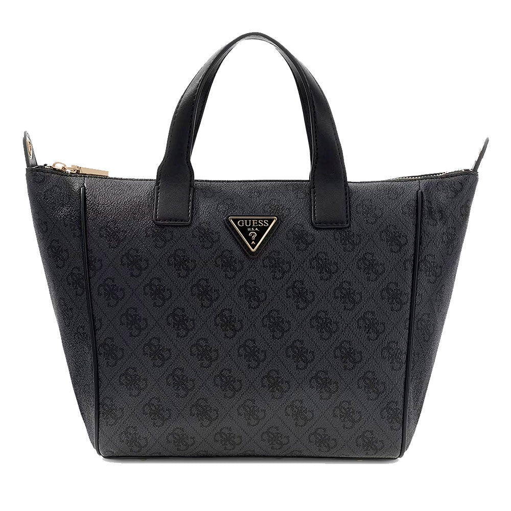 Borsa Donna a Mano in Tessuto GUESS Linea Follie colore Coal Logo