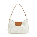 Hobo Bag con Tracolla 1A Classe Alviero Martini linea Gold Touch Geo White LC05