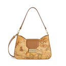 Hobo Bag con Tracolla 1A Classe Alviero Martini linea Gold Touch Geo Classic e Cuoio LC05