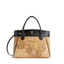 Black and Geo Classic Handbag 1A Classe ALVIERO MARTINI Heritage Geo - LC14