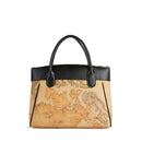Black and Geo Classic Handbag 1A Classe ALVIERO MARTINI Heritage Geo - LC14