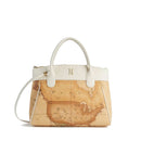 Women's Handbag 1A Classe ALVIERO MARTINI Heritage Geo in Geo Classic and Ivory LC14