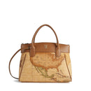 Women's Handbag 1A Classe ALVIERO MARTINI Heritage Geo in Geo Classic and Tan LC14