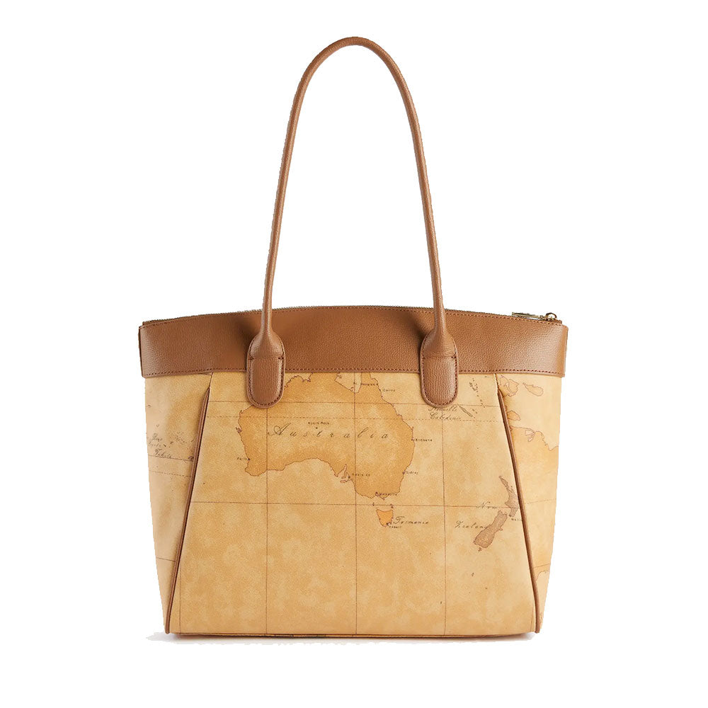 Geo Classic and Tan Tote Bag 1A Classe ALVIERO MARTINI Heritage Geo - LC15