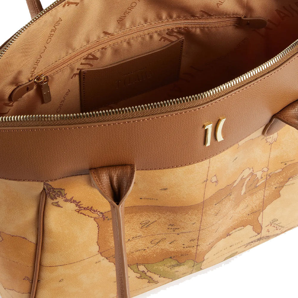 Geo Classic and Tan Tote Bag 1A Classe ALVIERO MARTINI Heritage Geo - LC15