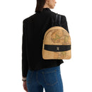 Women's Backpack 1A Classe ALVIERO MARTINI Heritage Geo in Geo Classic and Black LC18