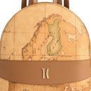 Women's Backpack 1A Classe ALVIERO MARTINI Heritage Geo in Geo Classic and Tan LC18