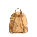 Women's Backpack 1A Classe ALVIERO MARTINI Heritage Geo in Geo Classic and Tan LC18