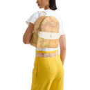 Women's Backpack 1A Classe ALVIERO MARTINI Heritage Geo in Geo Classic and Ivory LC18