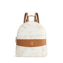 Women's Backpack 1A Classe ALVIERO MARTINI Heritage Geo in Geo White and Tan LC18