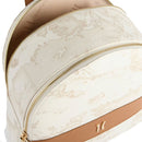 Women's Backpack 1A Classe ALVIERO MARTINI Heritage Geo in Geo White and Tan LC18