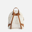 Women's Backpack 1A Classe ALVIERO MARTINI Heritage Geo in Geo White and Tan LC18