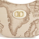 Alviero Martini 1A Classe Sand Safari Geo LC25
Schultertasche in der Farbe Rafia 