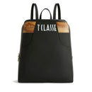 Zaino Donna 1A Classe Alviero Martini linea Geo Mirage in Tessuto Gommato Nero LC69