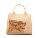 Borsa Donna a Mano 1A Classe Alviero Martini linea Geo Pagoda Beige LC71