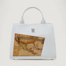 Damenhandtasche 1A Classe Alviero Martini Geo Pagoda White Line LC71