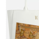 Shopping Bag 1A Classe Alviero Martini linea Geo Pagoda Bianca LC72