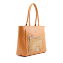 Shopping Bag 1A Classe Alviero Martini linea Geo Pagoda color Nocciola LC72