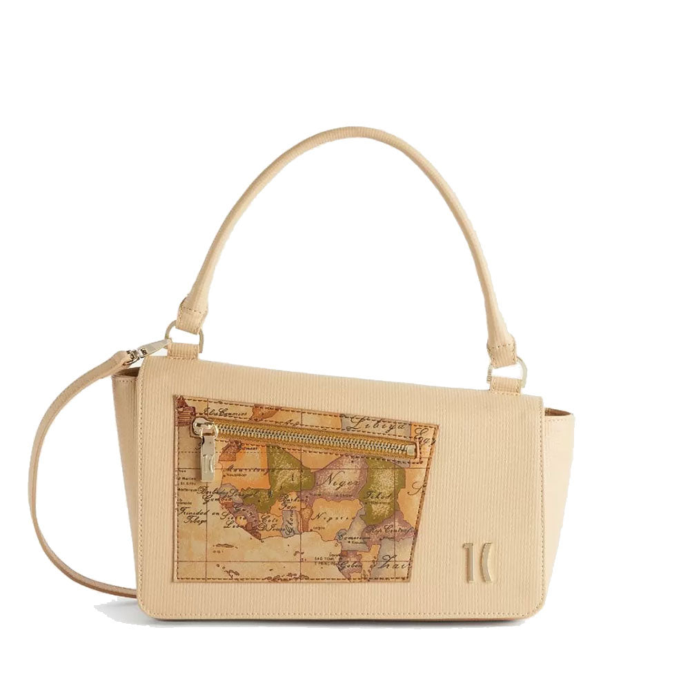 Borsa Sottospalla 1A Classe Alviero Martini linea Geo Pagoda Beige LC73