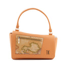 Borsa Sottospalla 1A Classe Alviero Martini linea Geo Pagoda color Nocciola LC73