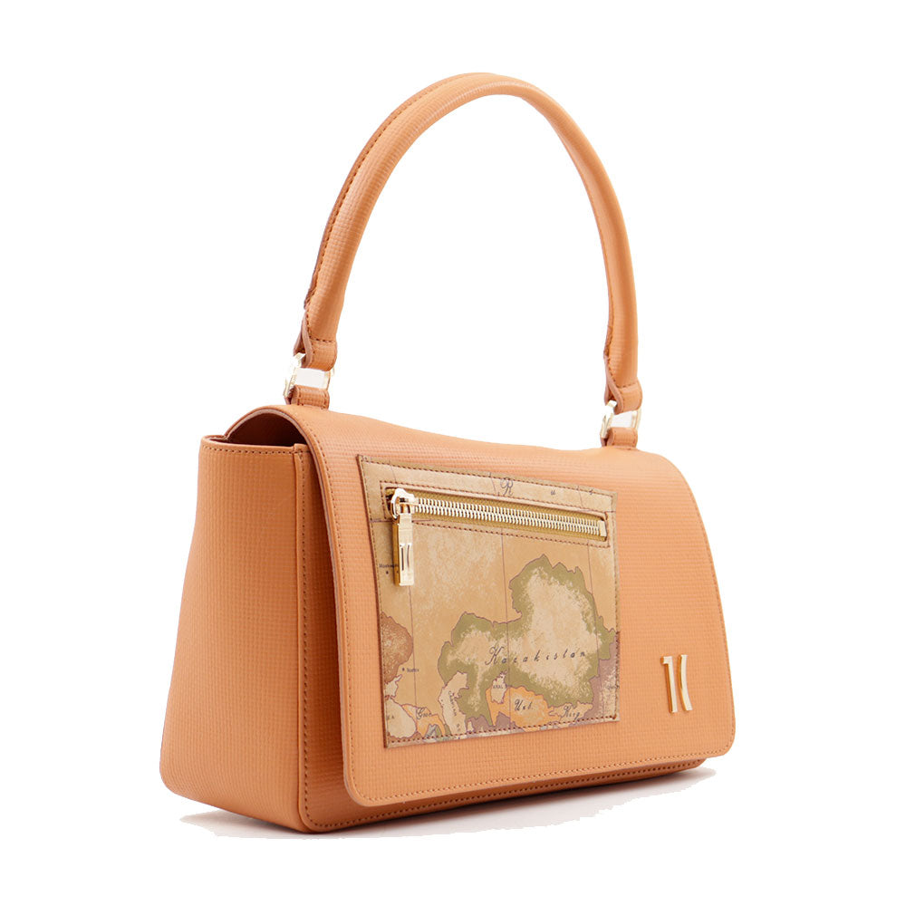 Borsa Sottospalla 1A Classe Alviero Martini linea Geo Pagoda color Nocciola LC73