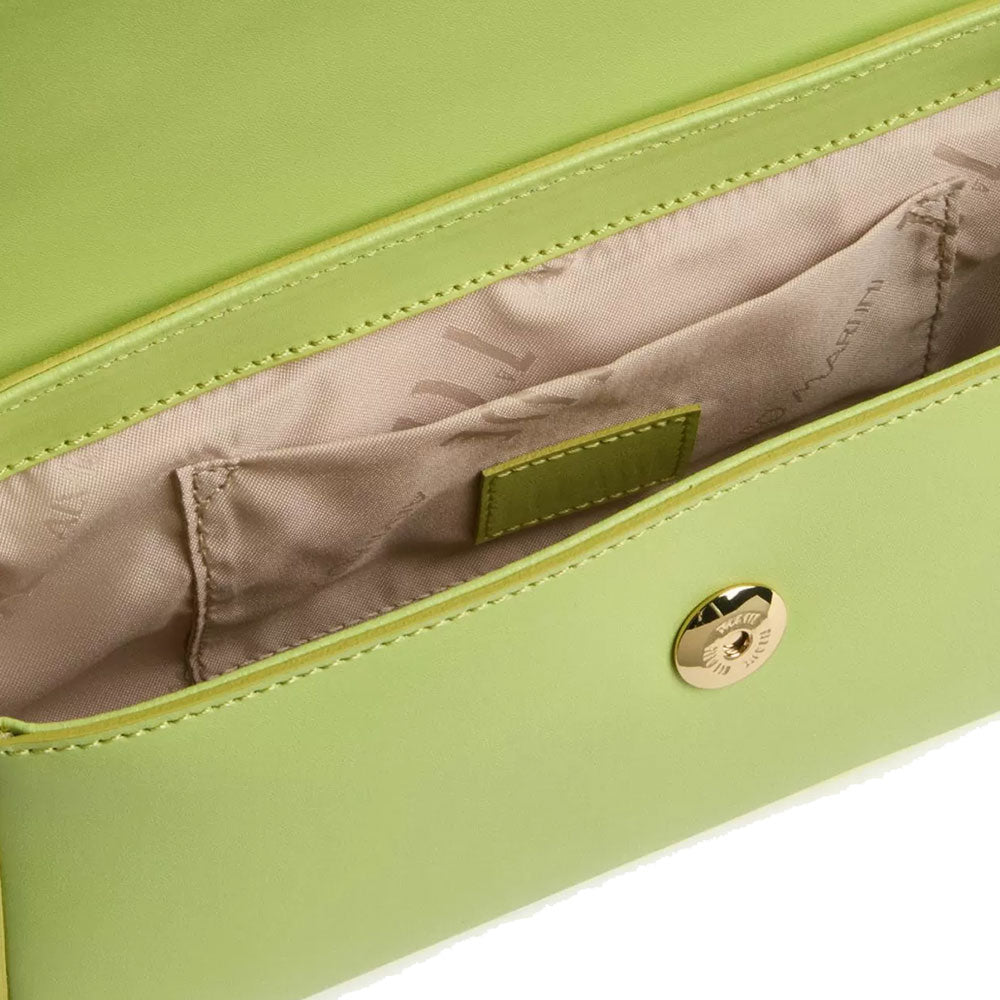 Borsa Donna a Tracolla 1A Classe Alviero Martini linea Geo Summer Feeling in Pelle Verde Mela LC89