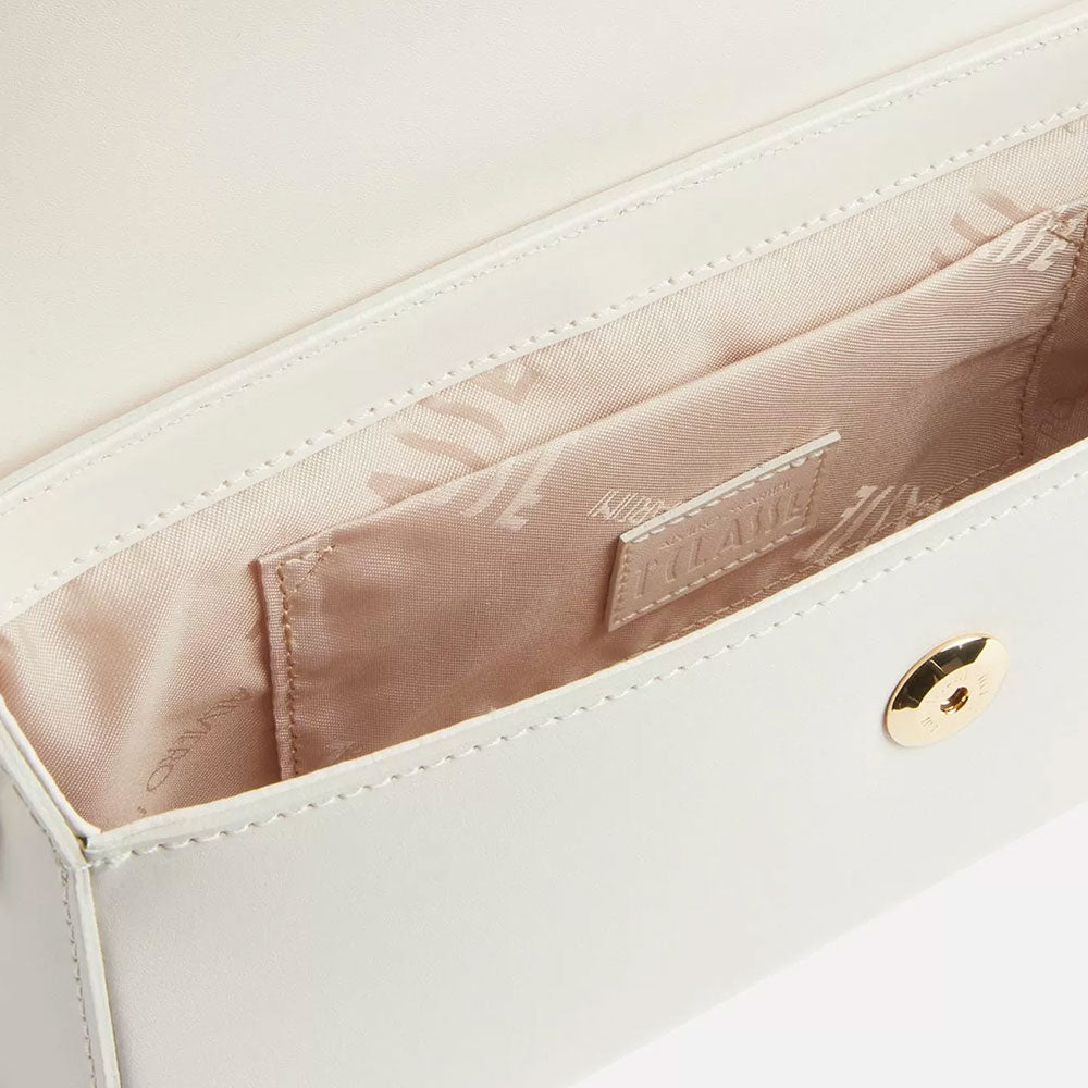 Borsa Donna a Tracolla 1A Classe Alviero Martini linea Geo Summer Feeling in Pelle Bianco Cotone LC89