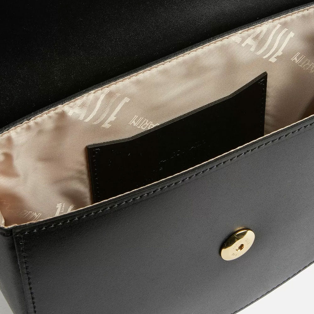 Borsa Sottospalla 1A Classe Alviero Martini linea Geo Summer Feeling in Pelle Nera LC91