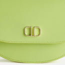 Borsa Sottospalla 1A Classe Alviero Martini linea Geo Summer Feeling in Pelle Verde Mela LC91
