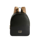 Damenrucksack 1A Classe Alviero Martini Geo Summer Feeling Linie aus schwarzem Leder LC93