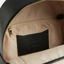 Damenrucksack 1A Classe Alviero Martini Geo Summer Feeling Linie aus schwarzem Leder LC93