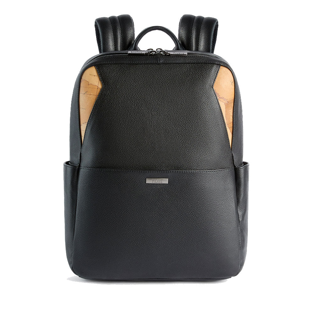 Zaino Uomo Porta Pc 14" 1A Classe Alviero Martini linea Gaelic Leather in Pelle Nera LD05