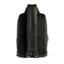 Monospalla Uomo 1A Classe Alviero Martini linea Gaelic Leather in Pelle Nera LD09