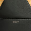 Monospalla Uomo 1A Classe Alviero Martini linea Gaelic Leather in Pelle Nera LD09