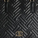 Shopping Bag Donna 1A Classe Alviero Martini linea 1C Matelassé Nera LD11