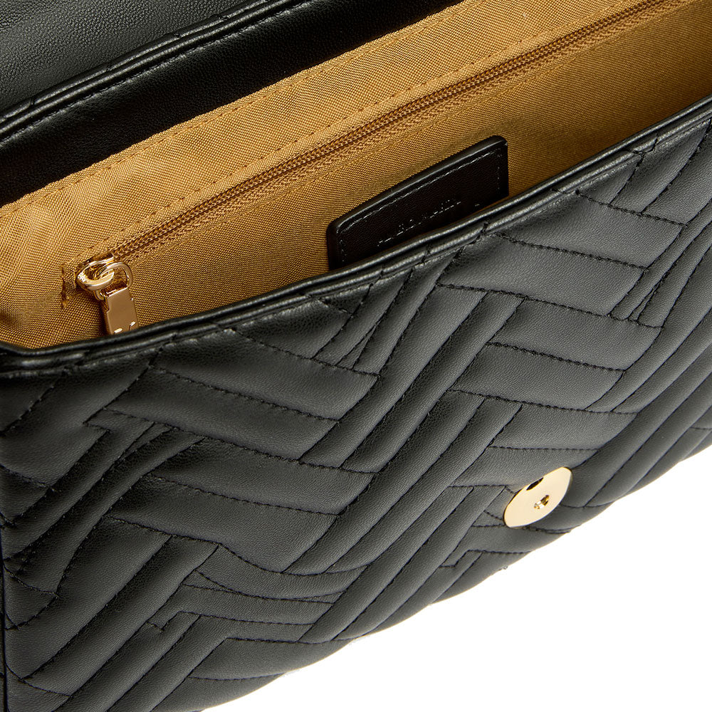 Borsa Donna a Tracolla 1A Classe Alviero Martini linea 1C Matelassé Nera LD12