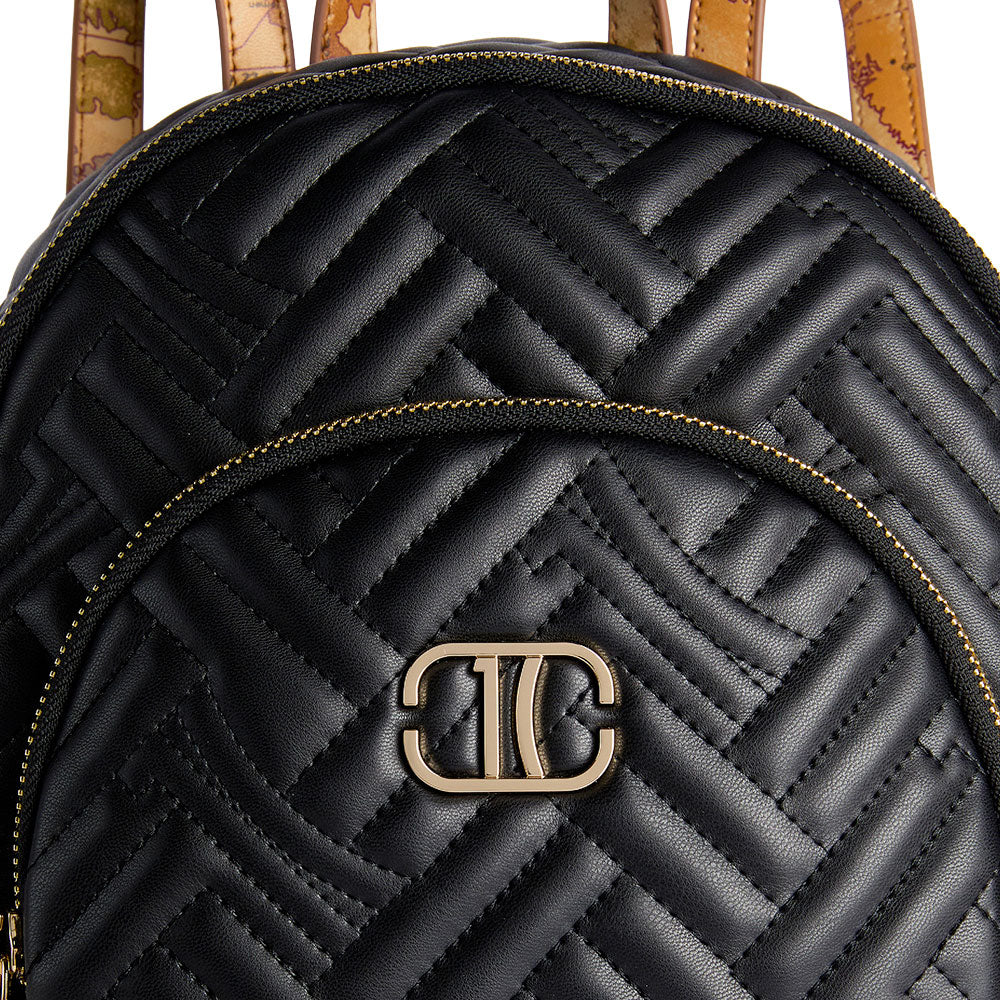Zaino Donna 1A Classe Alviero Martini linea 1C Matelassé Nera LD13