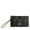 Clutch Donna con Manichetto 1A Classe Alviero Martini linea 1C Matelassé Nera LD14