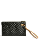 Clutch Donna con Manichetto 1A Classe Alviero Martini linea 1C Matelassé Nera LD14